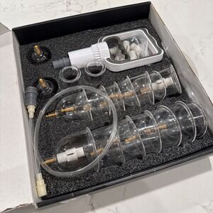 Eambond Quality Cupping Set w/ 18 Cups Plastic